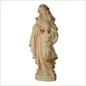Pattern roundwood statue