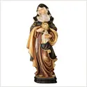 Statue mit farbiger Endbearbeitung
