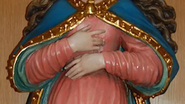 Articolo sulla Madonna restaurata da Demi Art