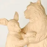 Bär und Hase mit Marienkäfer