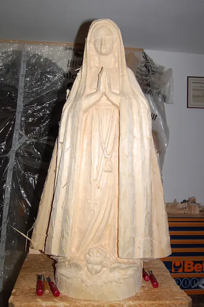 During the realisation of the Black Madonna