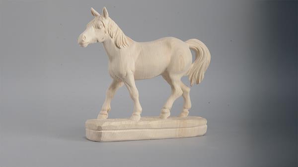 Cavallo in legno personalizzato