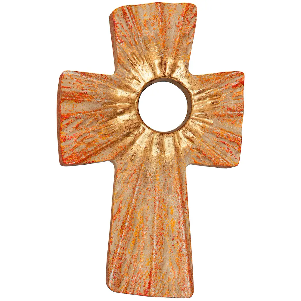 Holy Trinity Cross, wood carved
