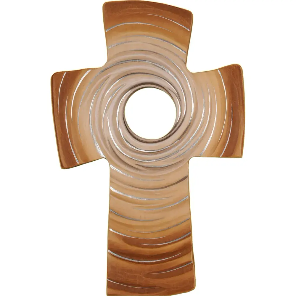 Cross of Life,  carved in wood