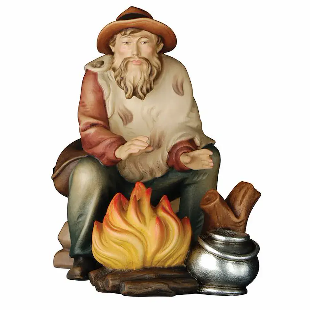 Hirt mit Feuer