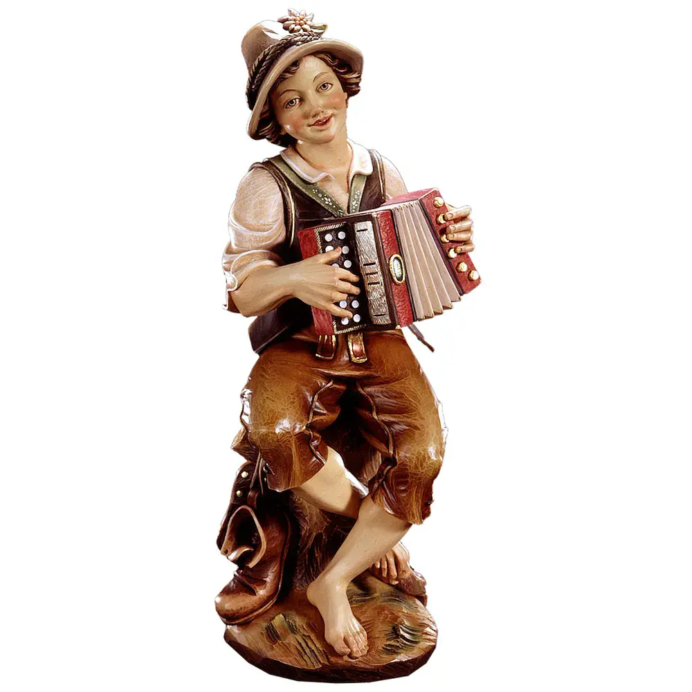 Junge mit Ziehharmonika