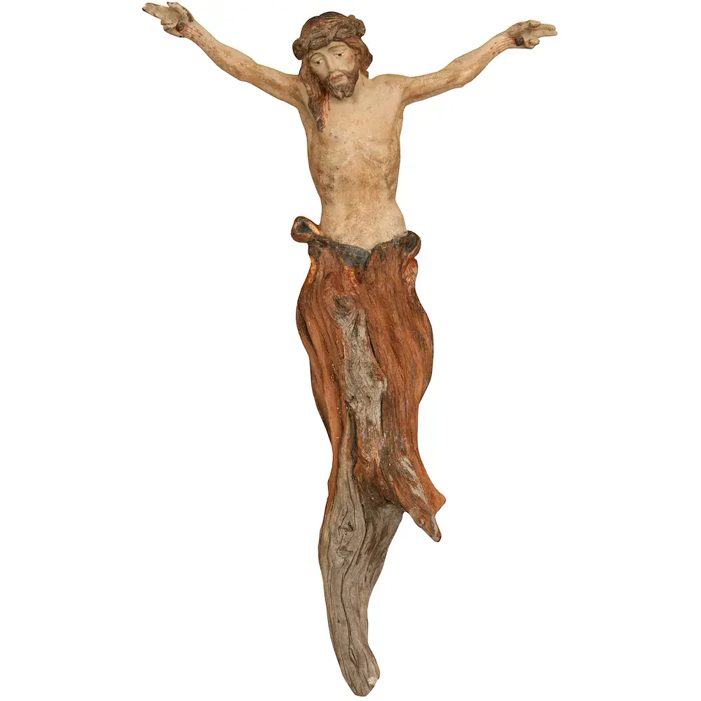 dieses ist ein Bsp. Bild jeder ist individuell Dolomiten Christus Wurzelschnitzerei