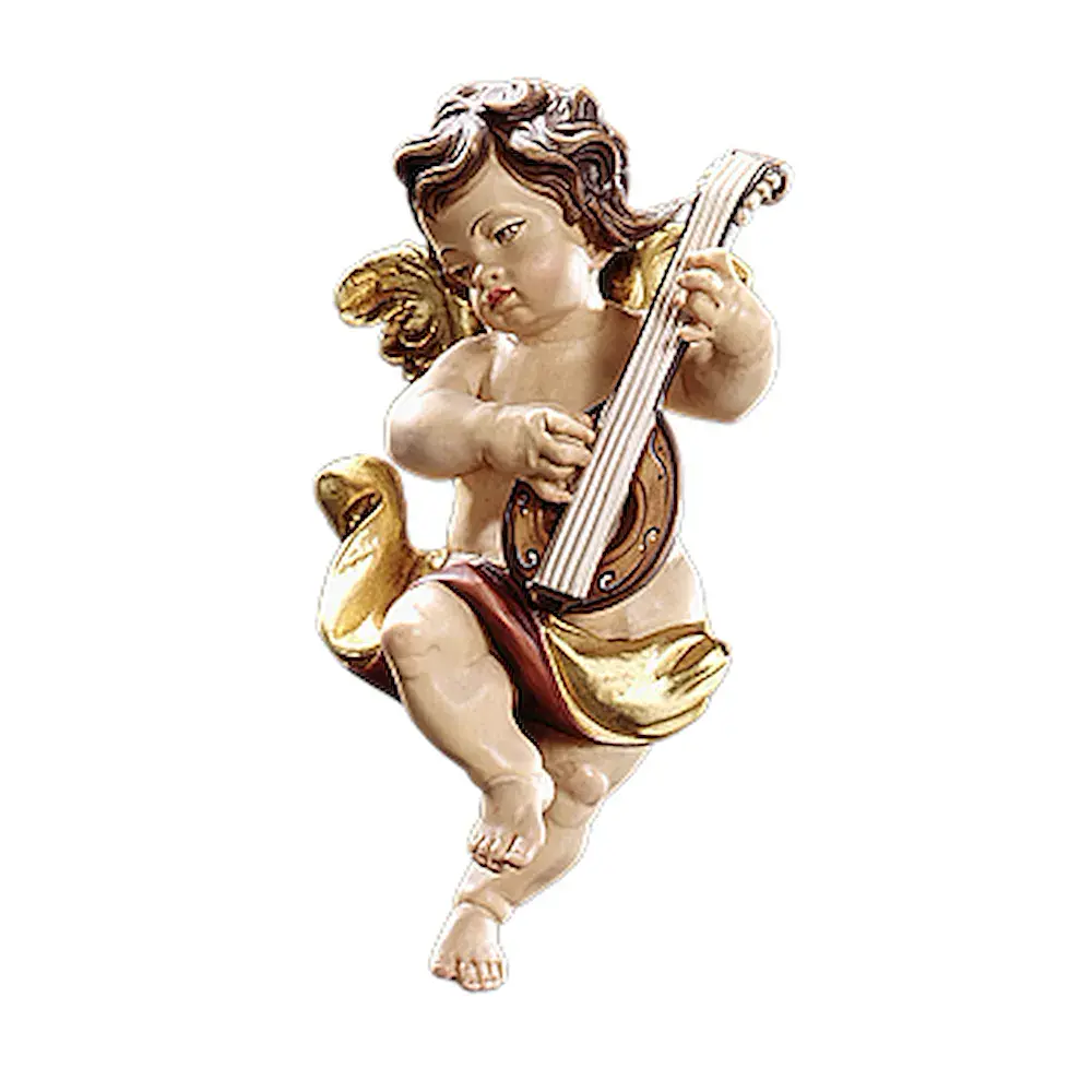 Putte mit Mandoline