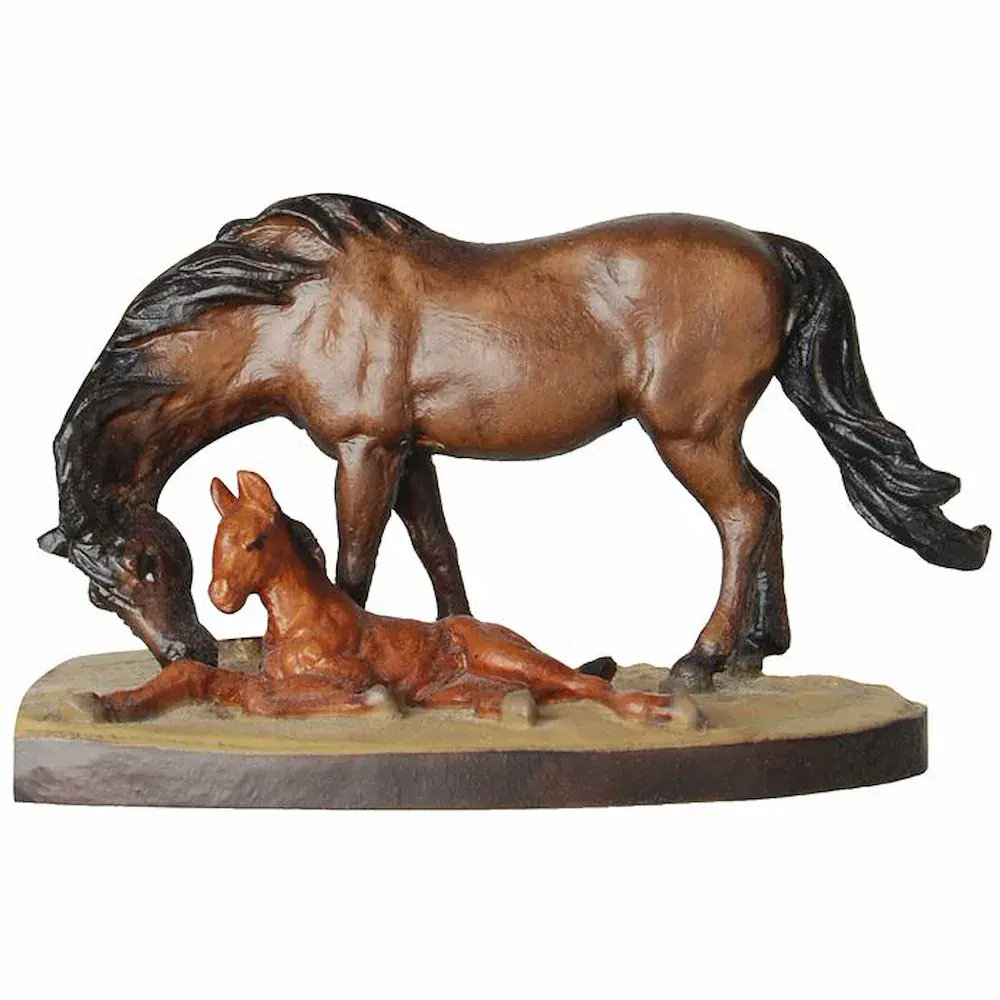 Pferd mit Fohlen