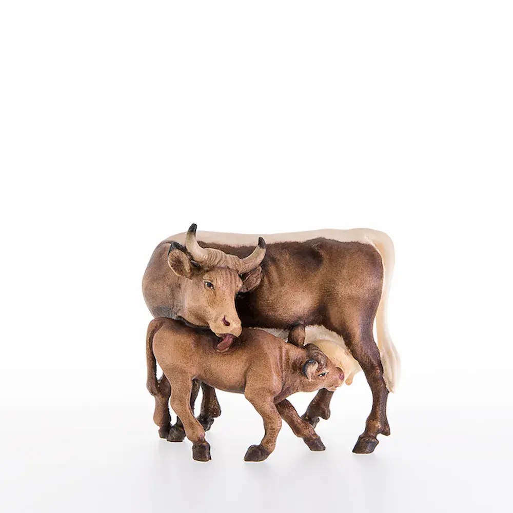 Kuh mit Kalb