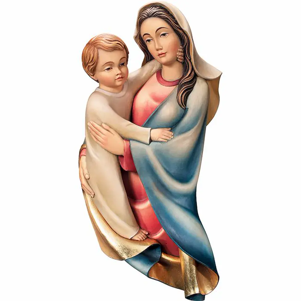 Madonna Brustbild schlicht