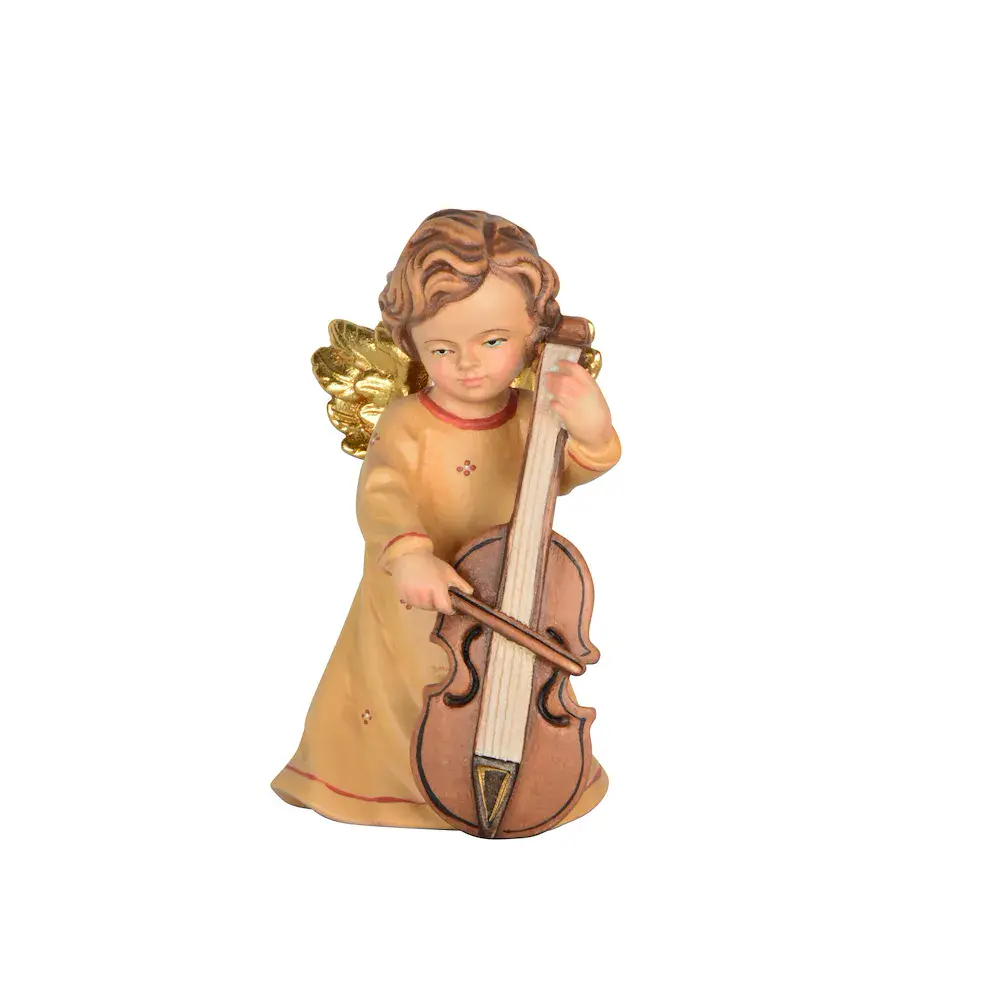 Weihnachtsengel mit Baßgeige