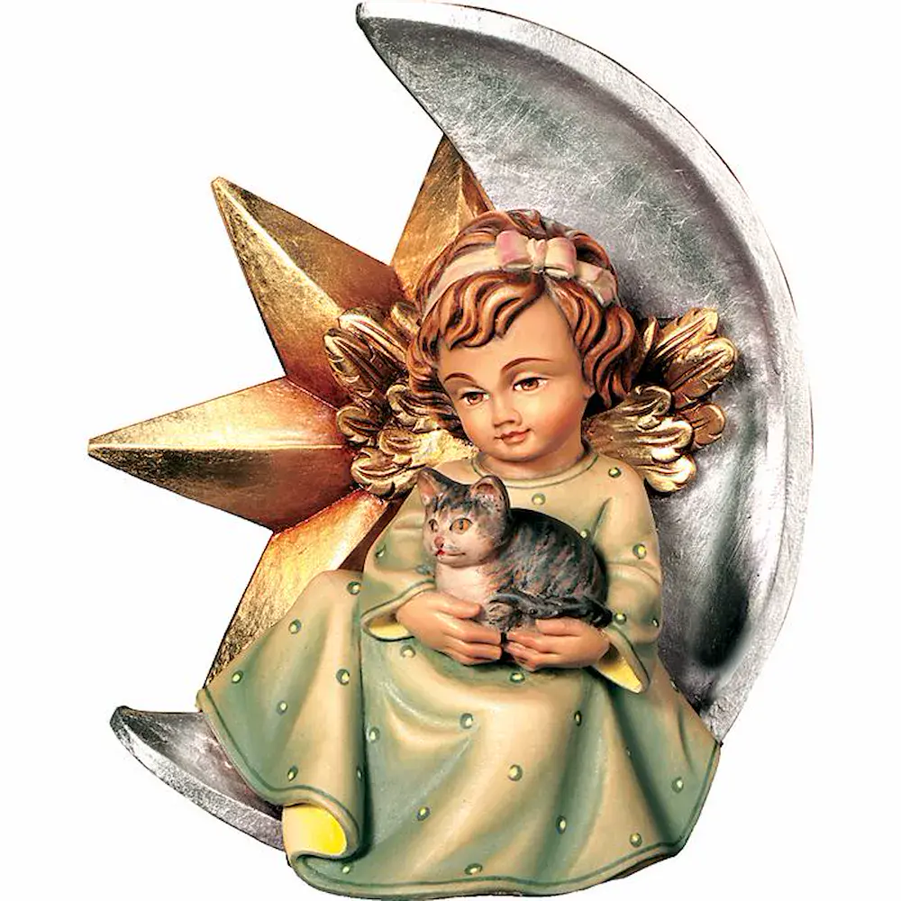 ¦ngel celestial con gato