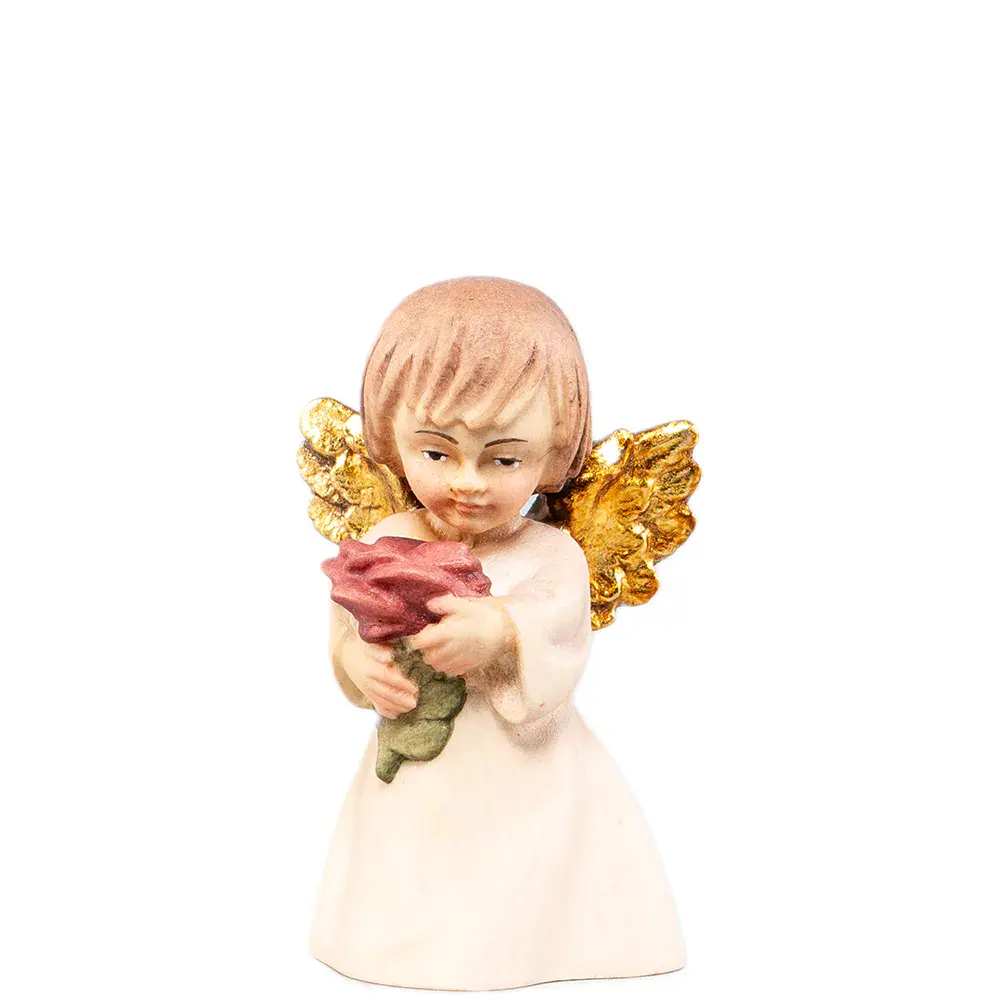 ¦ngel con rosa