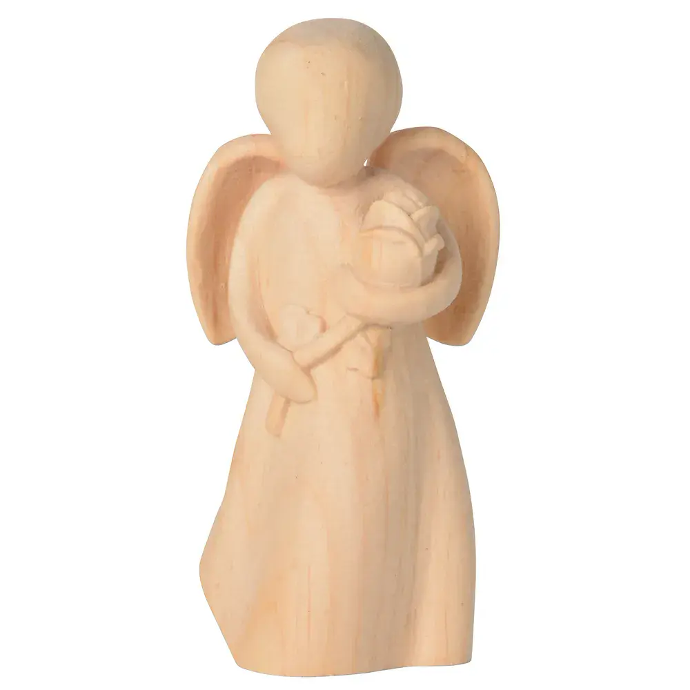 Angel with rose