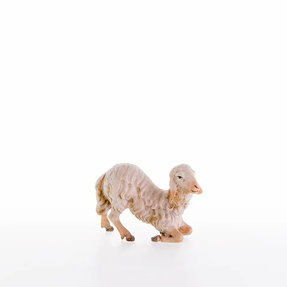 Oveja arrodillada
