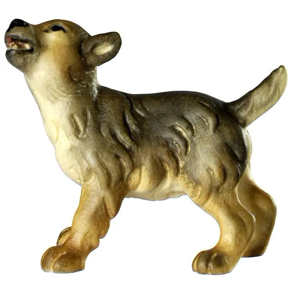 Cachorro de lobo - cabeza izquerda