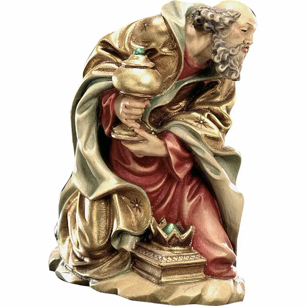 Genuflected king