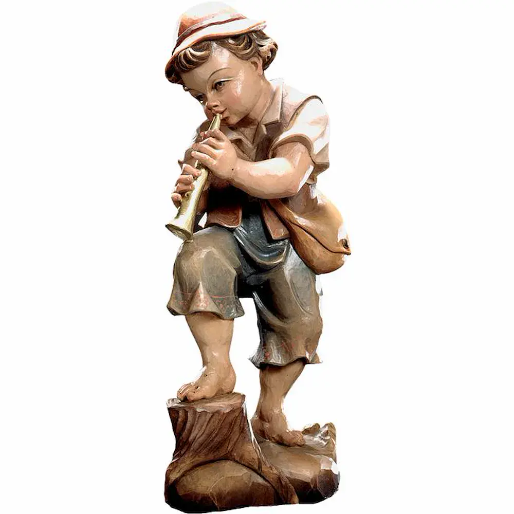 Boy with clarinet