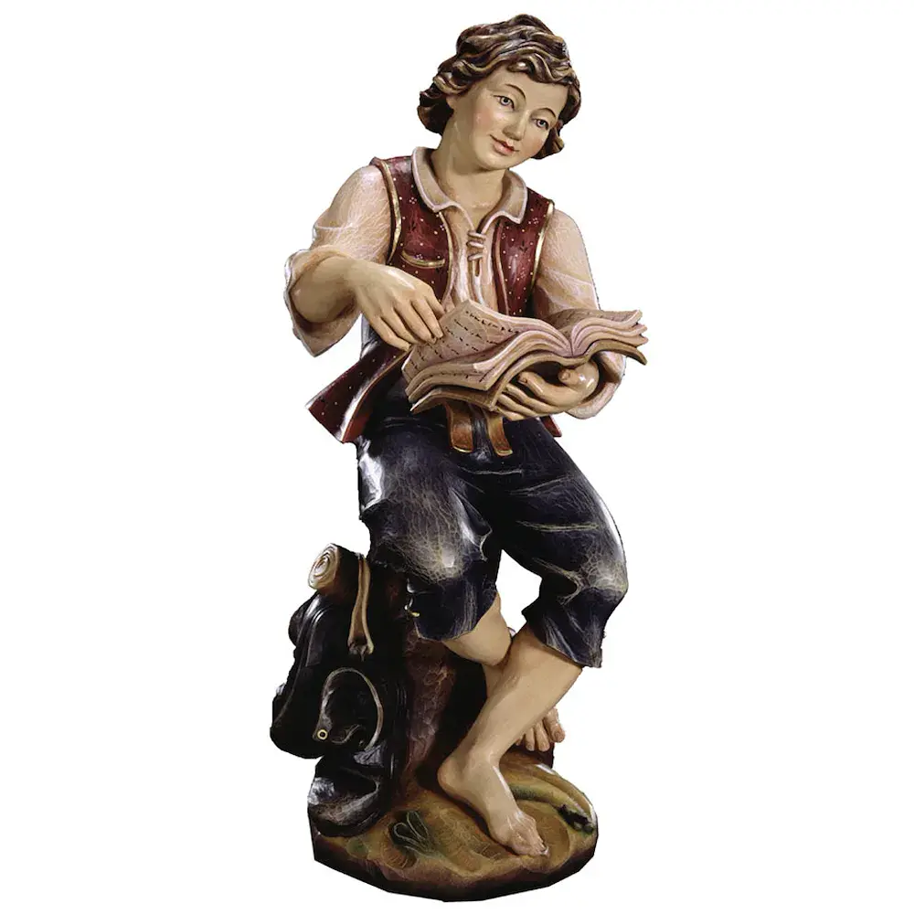 Boy with book