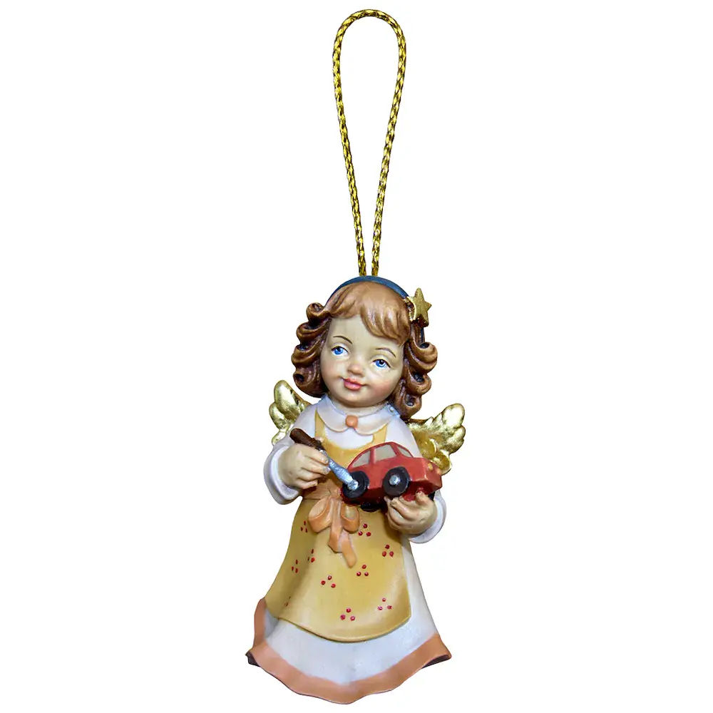 Angel with car