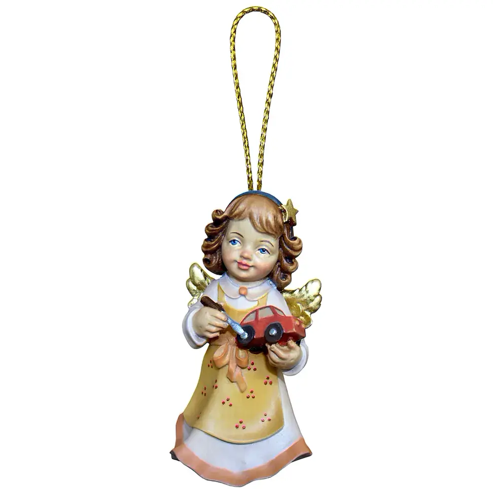 Angel with car