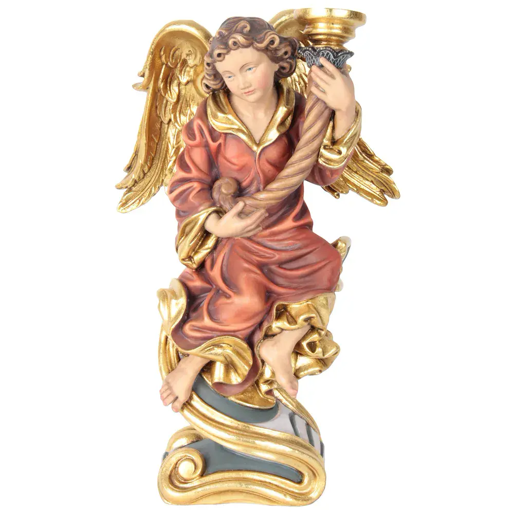 Angel with candlestick right