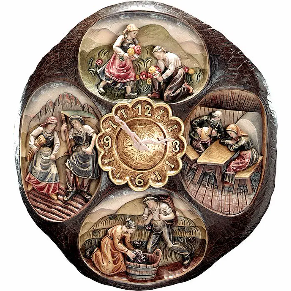 Clock 4 seasons