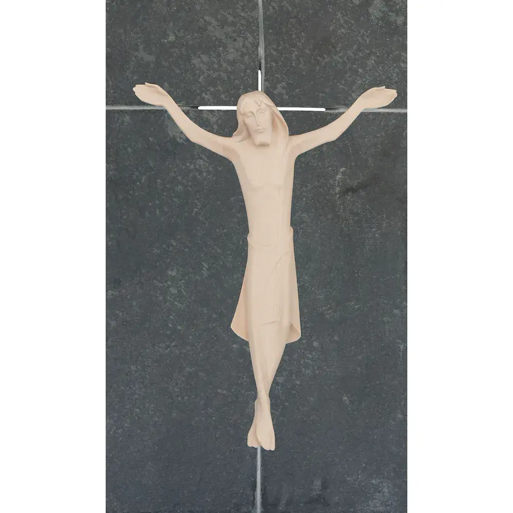 Cross Raffaello  in wood on black slate