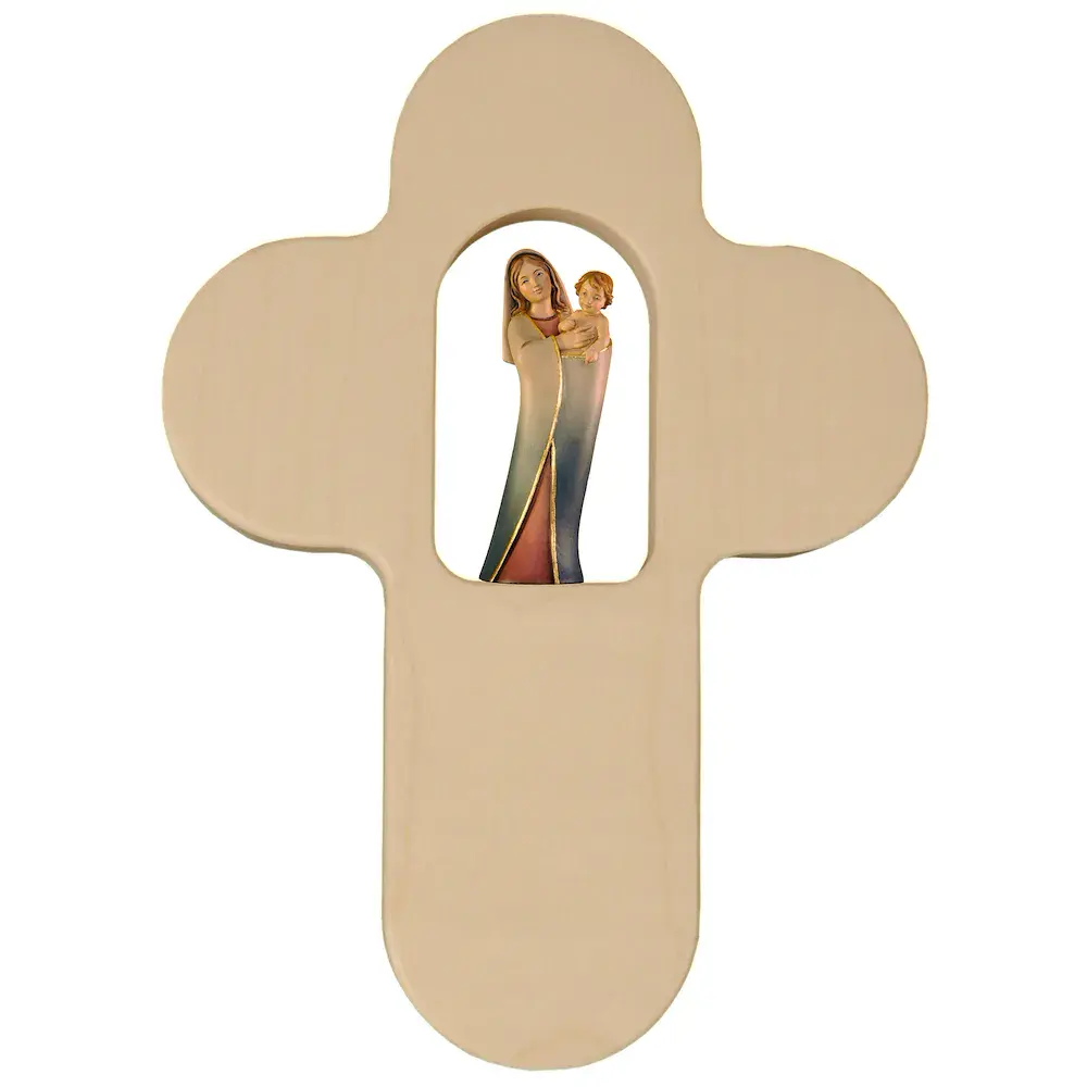 Cross with Madonna