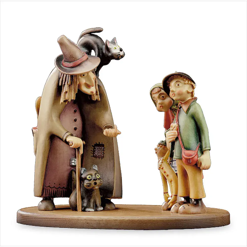 Hänsel y Gretel (con el pedestal)
