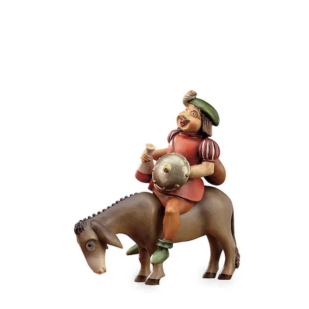 Sancho Panza en el asno (sin pedana)