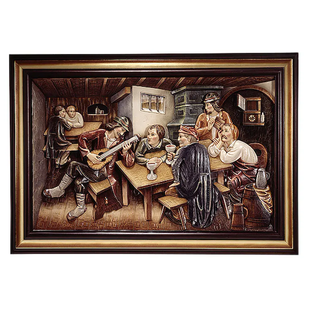 Relieve Posada con marco