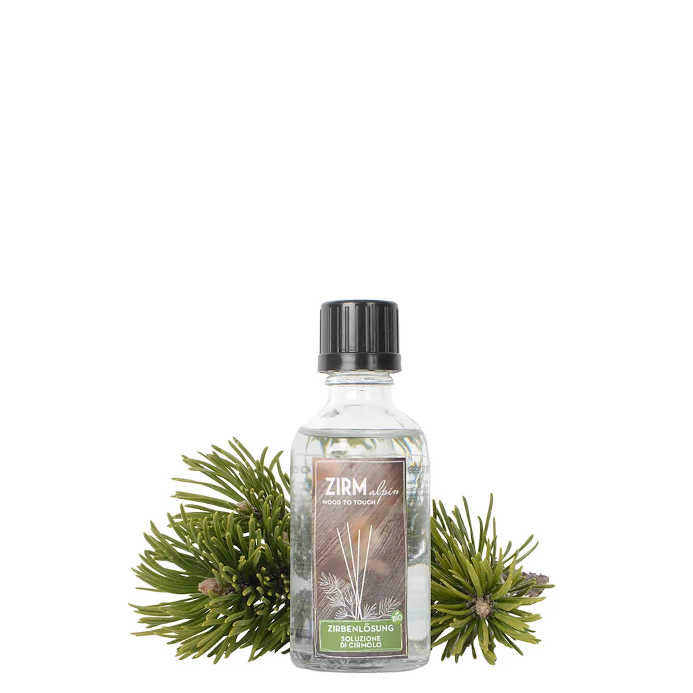 Swiss pine oil solution