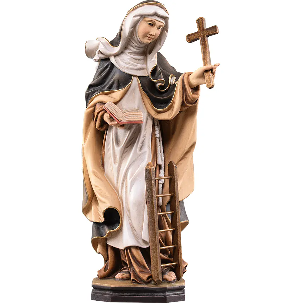 St. Angela Merici with cross and ladder