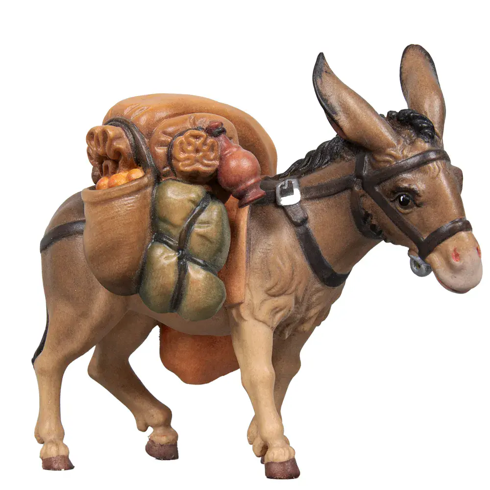 Esel mit Gepäck (Flucht nach Ägypten)