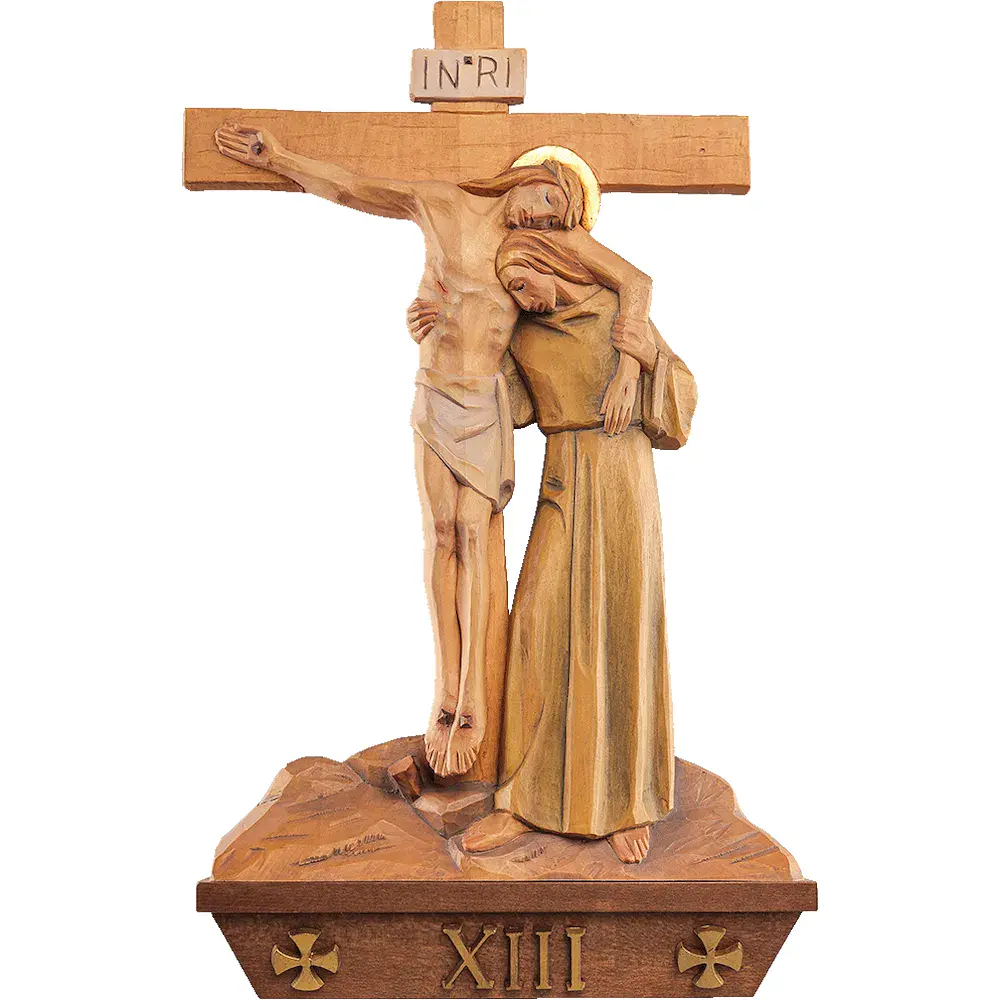 XIII Jesus wird vom Kreuz abgenommen