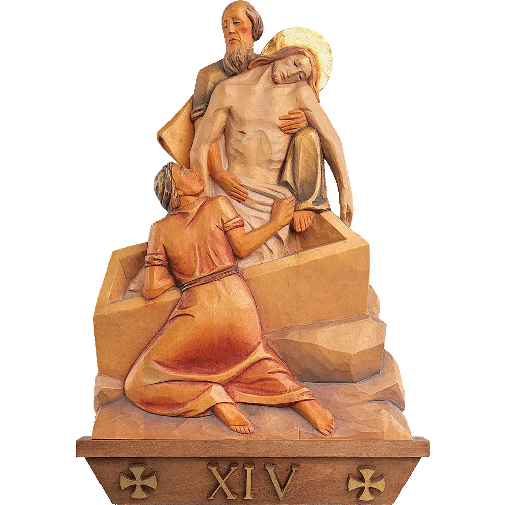 XIV Jesus is laid in the tomb