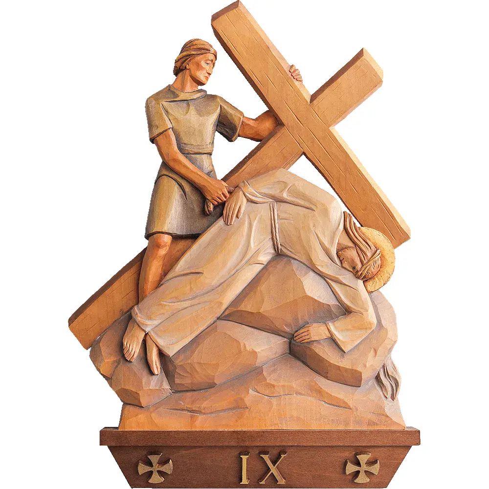 IX Jesus falls for the third time