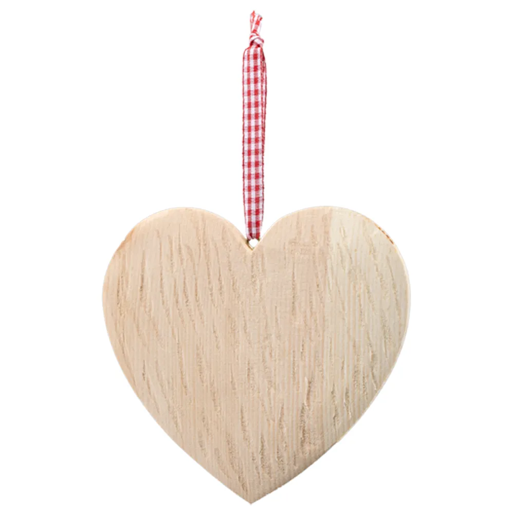 Heart swiss pine flat