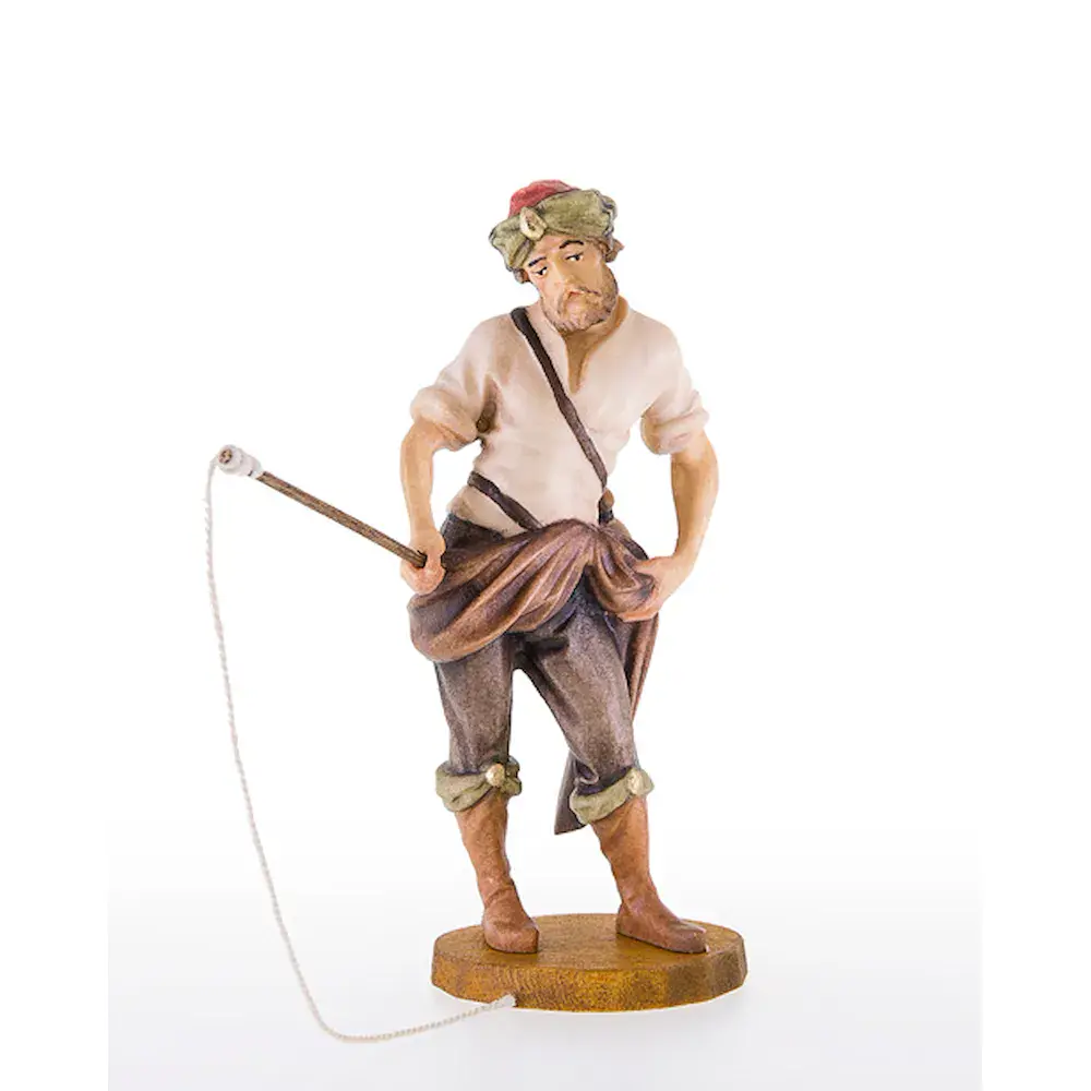 Camel driver with whip