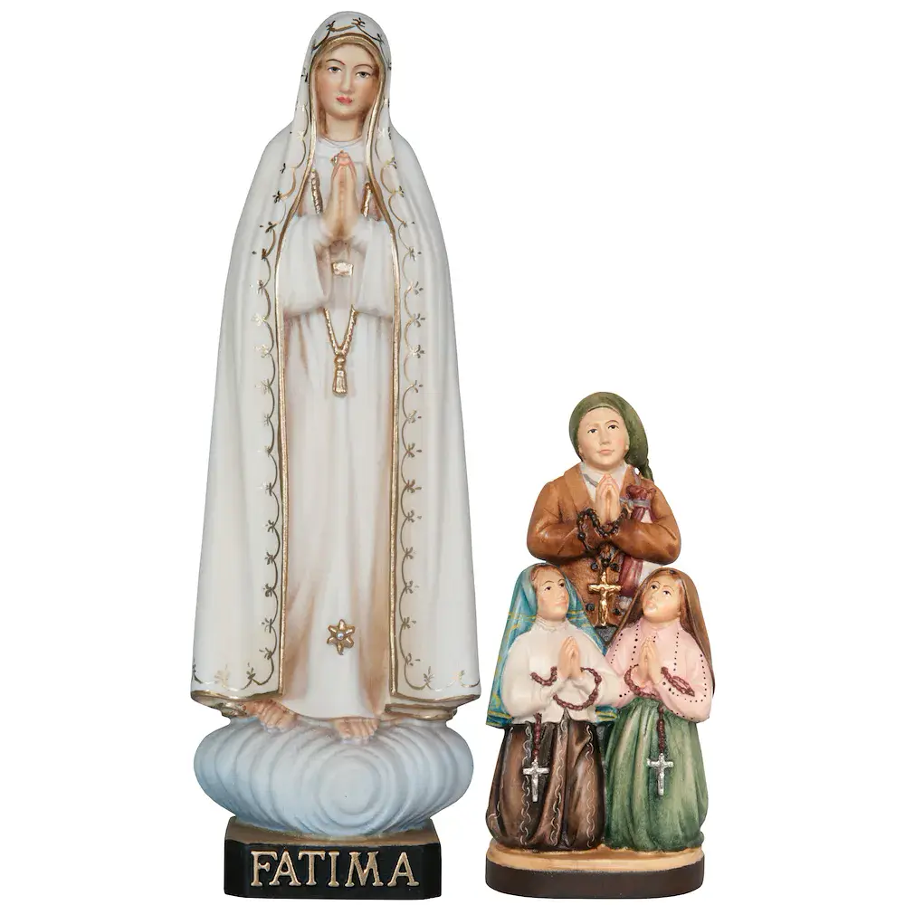 Nostra signora di Fatimá con bambini