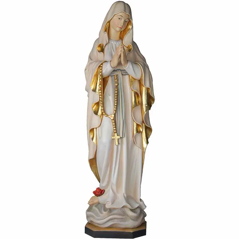 Betende Madonna mit Rosenkranz