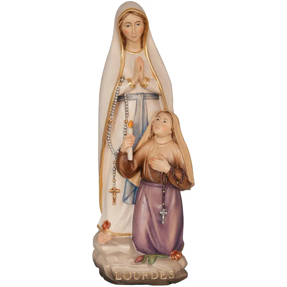 Lourdes Madonna mit Bernadette Soubirous