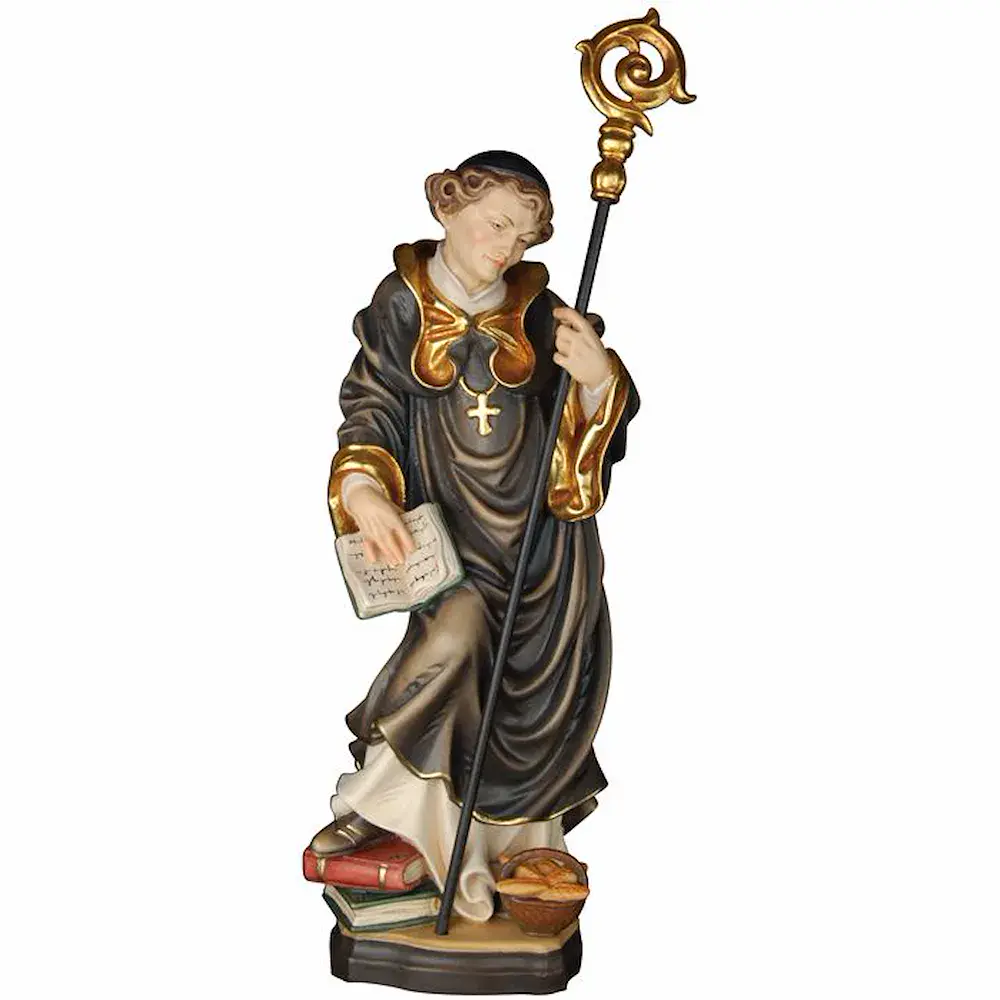 St. Adelard with bread basket