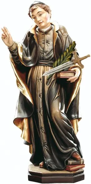 Sant' Evaldo con palma e spada