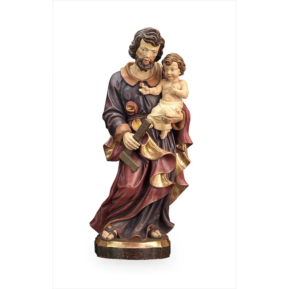 St. Joseph with child and square