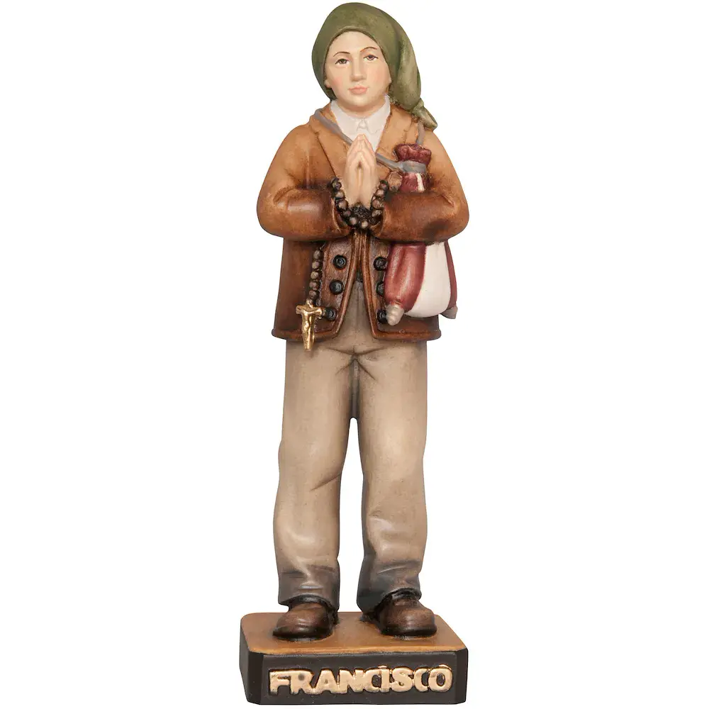 Francisco Marto wooden statue