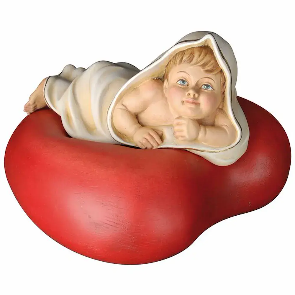 Cuore con neonato