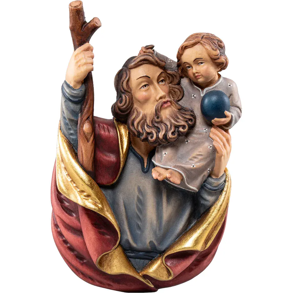 San Cristoforo mezzobusto